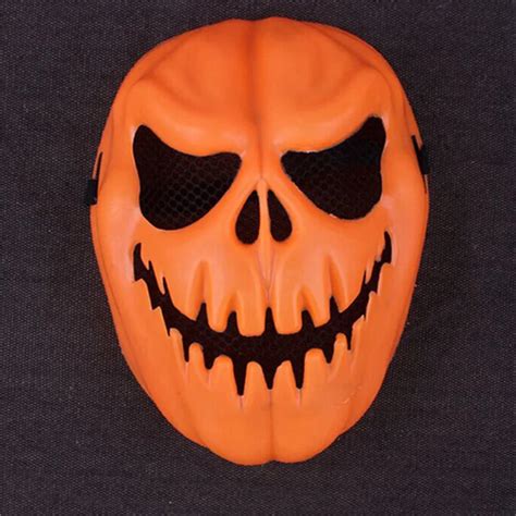 Novelty Pumpkin Latex Mask Halloween Party Cosplay Face Mask Tool Prop Costume Gift #0911-in ...