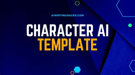 Character AI Template: Everything You Need to Know (2023)