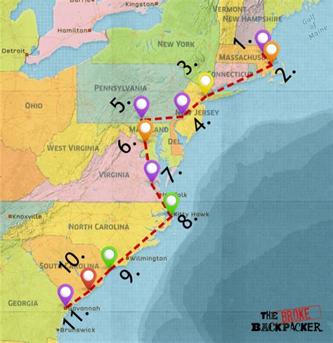 EPIC East Coast Road Trip Guide (Tips for 2023)