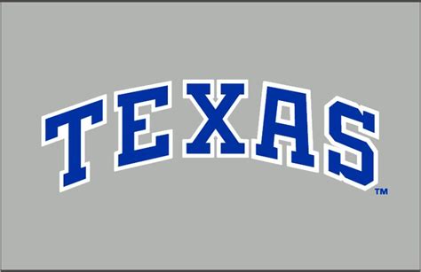 The Jersey Logo of the Texas Rangers (AL) from 1985-1993 | Logos, Texas ...