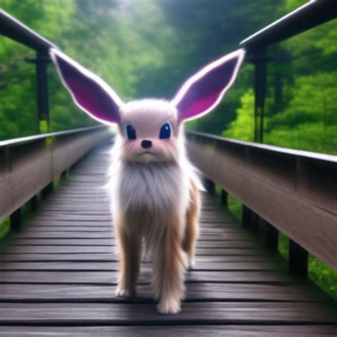 Realistic Looking Eevee Made Using AI - 9GAG