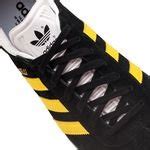 adidas Originals Sneaker Gazelle - Core Black/Yellow/Footwear White | www.unisportstore.com