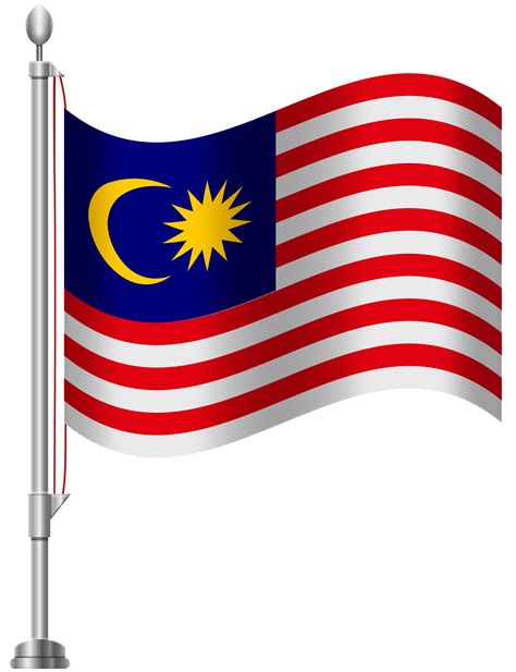 Malaysia Flag PNG Clip Art - Best WEB Clipart