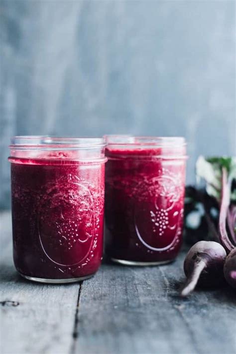 Simple 7-Ingredient Red Beet Smoothie | Healthy Nibbles by Lisa Lin