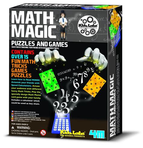 4M Math Magic Puzzles and Games