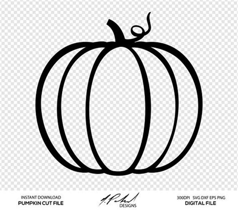 Download High Quality pumpkin clipart black and white vector ...