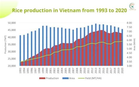 Rice Production In Vietnam Has Continuously Increased Over Years | K ...