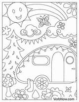 Free CAMPING Coloring Pages For Download Printable PDF sketch template