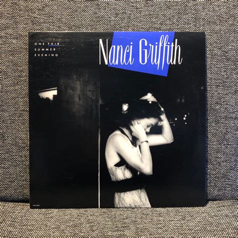 Nanci Griffith One Fair Summer Evening Vinyl Record Album 1988 - Etsy ...