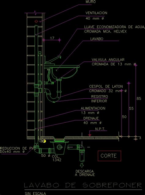 Wash Basin Dwg Section For Autocad Designs Cad | Hot Sex Picture