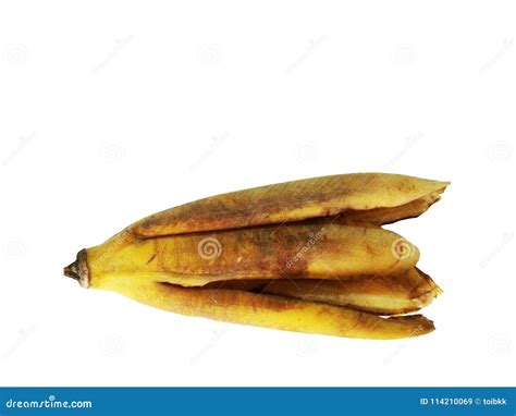 Bruised banana peel stock image. Image of oxidation - 114210069