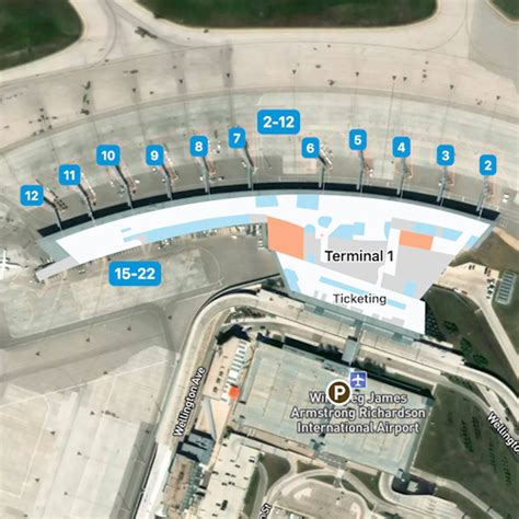 Winnipeg Airport Map | YWG Terminal Guide