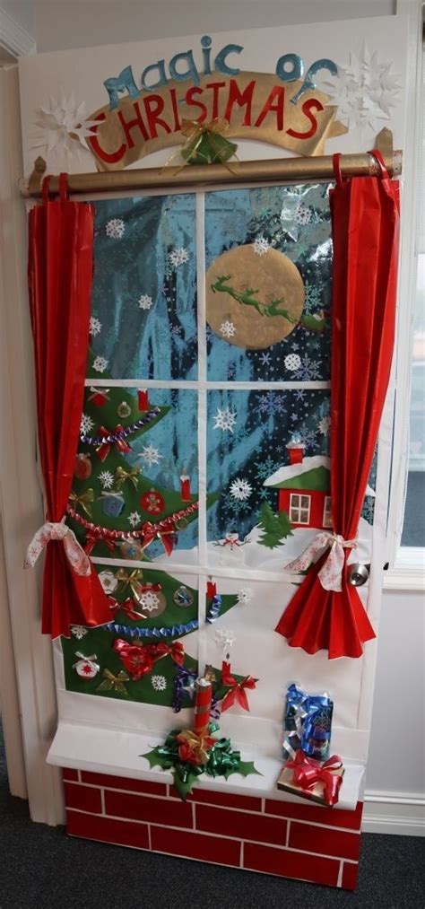 Office Christmas Decorating Contest Ideas Lovely Holiday Door Decoration C… in 2020 | Diy ...