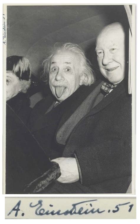 Iconic Photo of Einstein Sticking Out His Tongue Sells for $125,000 ...