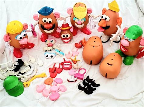 Lot of Mr. Potato Head and Accessories Vintage Playskool - Etsy