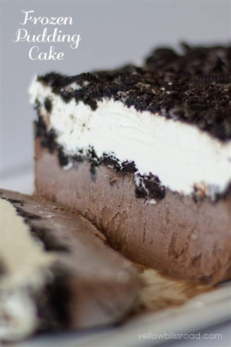 Frozen Oreo Pudding Cake