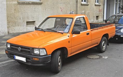 1989 Volkswagen Taro 1.8 (83 Hp) | Technical specs, data, fuel consumption, Dimensions