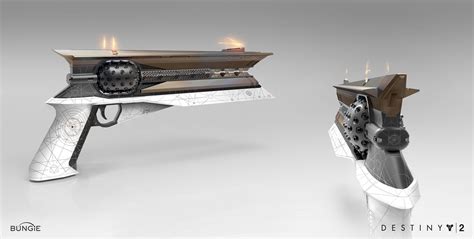 Destiny Concept Art Weapons