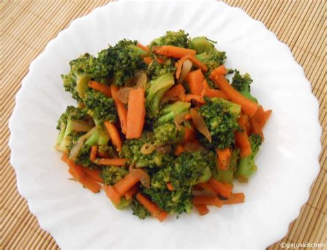 Broccoli Carrot Stir Fry |Gajus kitchen