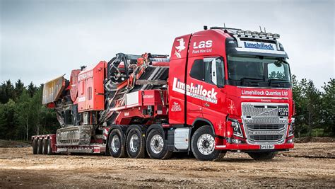 A new Volvo FH16-750 tractor unit is rock solid investment at Limehillock Quarries