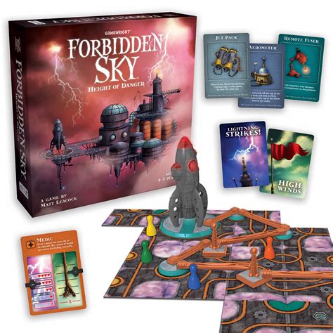 'Forbidden Sky' Cooperative Board Game — Tools and Toys