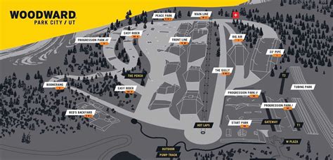 Woodward Park City Resort – Trail Map – Utah