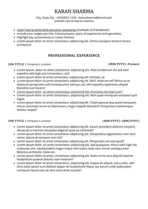 Resume Templates | PaperInk.io