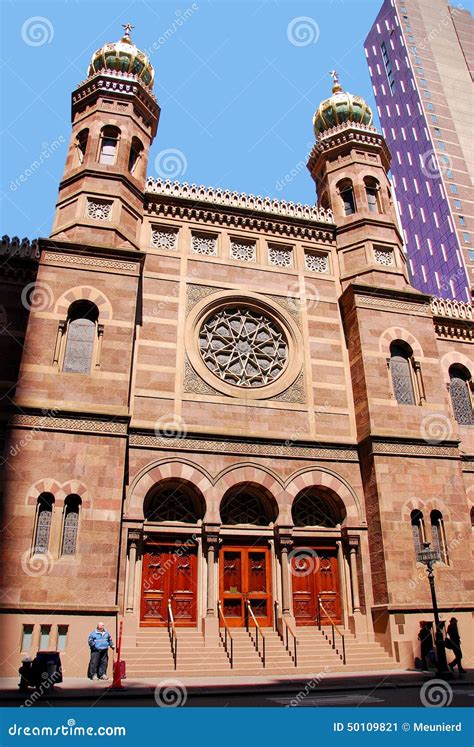 Central Synagogue editorial photo. Image of historic - 50109821