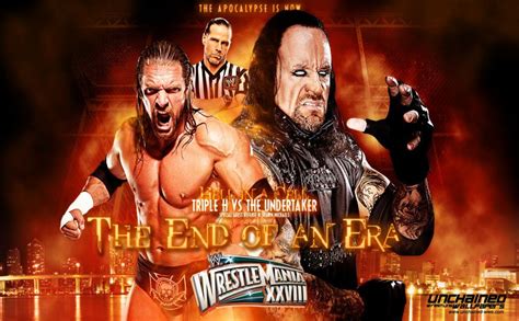 Undertaker Vs Triple H Wrestlemania 28 HD Wallpaper | Undertaker vs ...