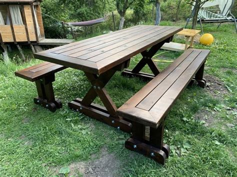 Picnic Table | Metal picnic tables, Diy picnic table, Picnic table