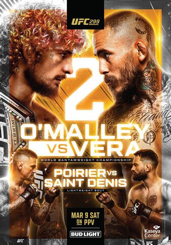 UFC 299: O'Malley vs. Vera 2 | MMA Event | Tapology