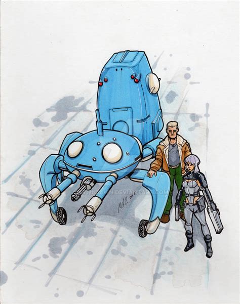 Ghost in the Shell Tachikoma by artildawn on DeviantArt