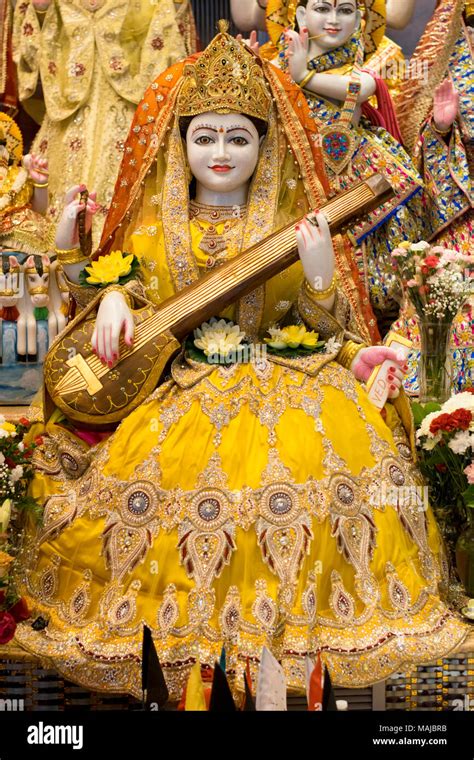 Goddess saraswati temple hi-res stock photography and images - Alamy