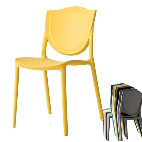 Colored Plastic Chairs | Stacking Chairs - Norpel Furniture