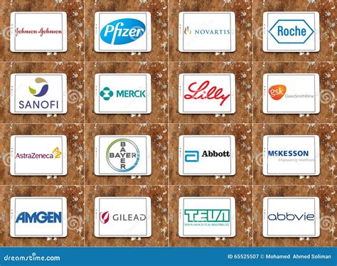 Pharmaceutical Company Logos