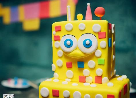 +30 Spongebob Cake Design Examples You Will Love - Eggradients.com