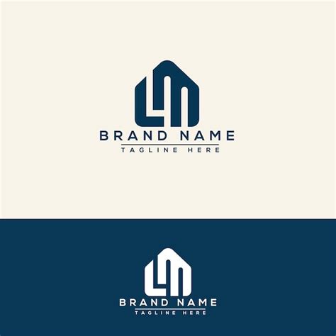 Premium Vector | Lm logo design template vector graphic branding element