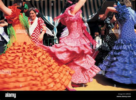 Flamenco dancers Seville Spain Stock Photo - Alamy