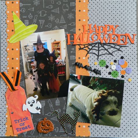 halloween - Scrapbook.com | Halloween, Scrapbook pages, Scrapbook