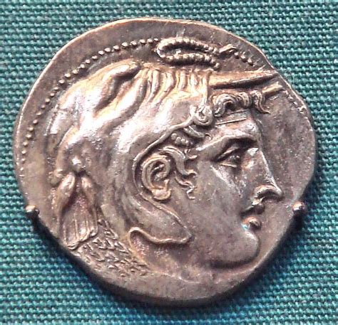 Alexander the Great, Ptolemaic Coin of Alexandria (Illustration ...