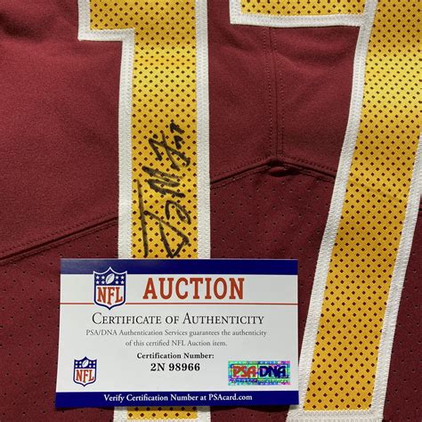 NFL - Commanders Terry McLaurin Signed Authentic Jersey Size 48 | The ...