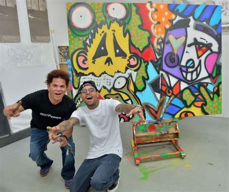 Chris Brown Graffiti Art