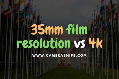 35mm Film Resolution vs 4k - Camera Snipe