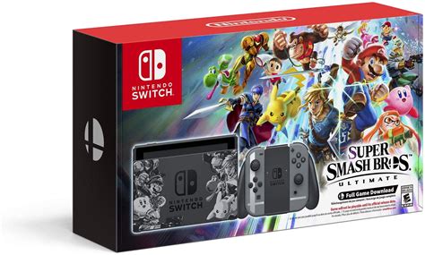 Nintendo Switch Super Smash Bros Ultimate Edition Bundle - Walmart.com