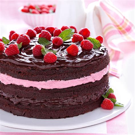 Raspberry Fudge Torte Recipe | Taste of Home