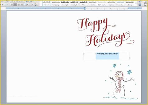 Seasons Greetings Card Templates Free Of Printable Holiday Cards Liners ...