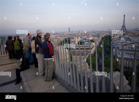 Arc De Triomphe View From Top