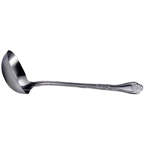 Elegance 4 Oz. Stainless Steel Gravy Ladle - LionsDeal