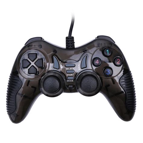 Newest USB Wired Joystick PC Vibration Joypad Game Controller Gamepad For PC Computer Laptop USB ...