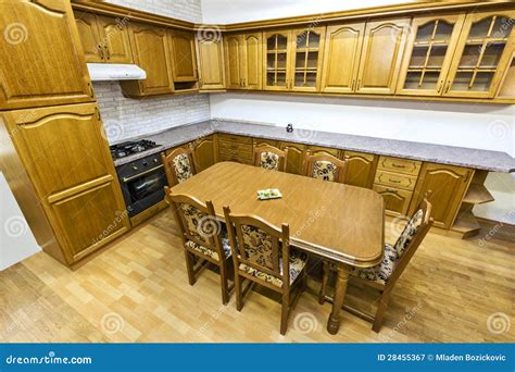 Classic kitchen stock image. Image of decorative, furniture - 28455367